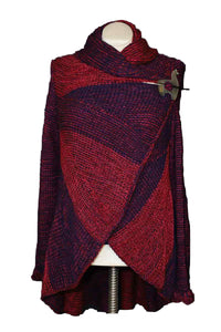 Ica Alpaca Blend Round Coat