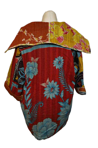 Khanta Quilt Reversable Coat