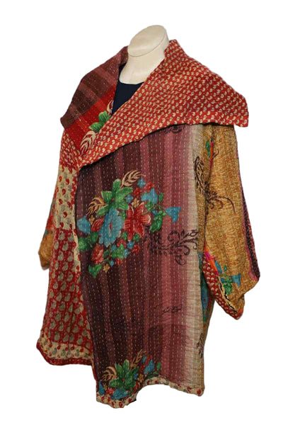 Khanta Quilt Reversable Coat
