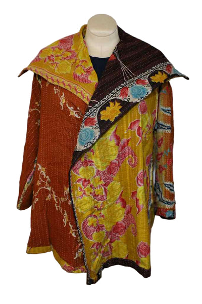 Khanta Quilt Reversable Coat