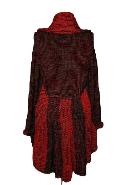 Ica Alpaca Blend Round Coat