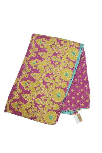 Reversable Khanta Quilt Throw