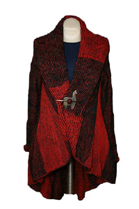 Ica Alpaca Blend Round Coat