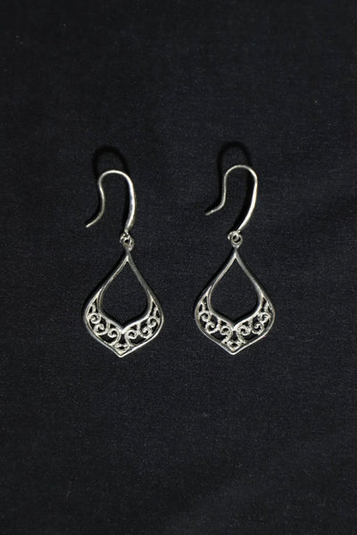 Sterling Silver Filigree Earrings