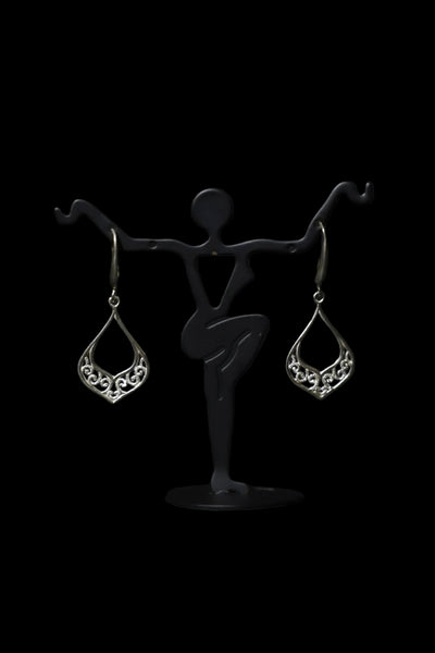 Sterling Silver Filigree Earrings