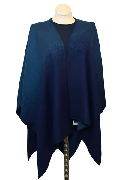 Reversable Baby Alpaca Ruana / Shawl