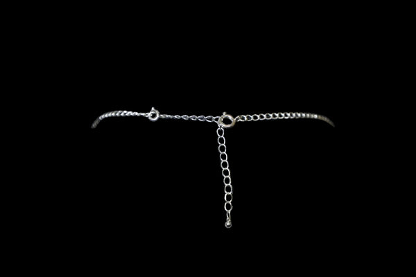 Wire Crochet Coral Necklace