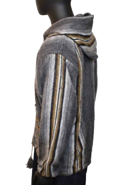 Combed Alpaca Wool Blend Hoodie