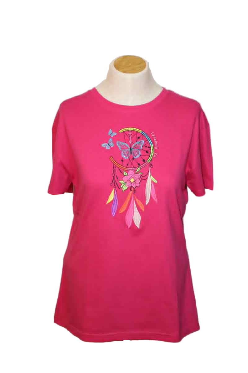 Embroidered Geographic T-Shirt