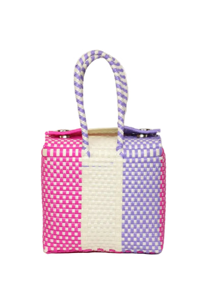 Small Handwoven Artisan Tote Bag
