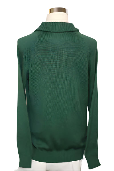Alpaca Blend Green Cardigan