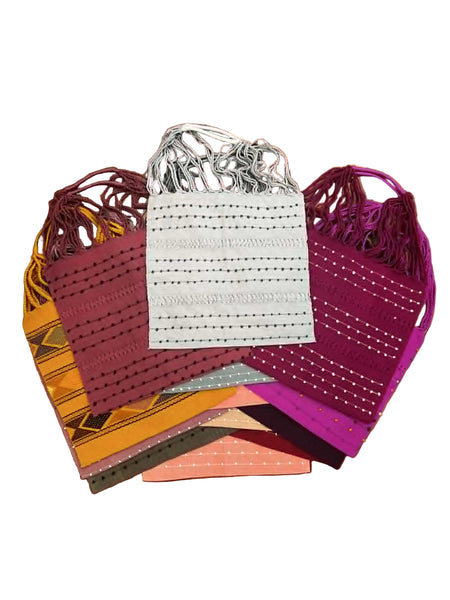 Handwoven Mexican Cotton Tote Bag