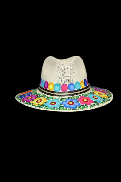 Hand Painted Artisan Hat