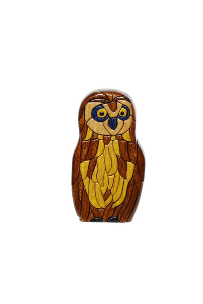 Owl Puzzle Sculpture