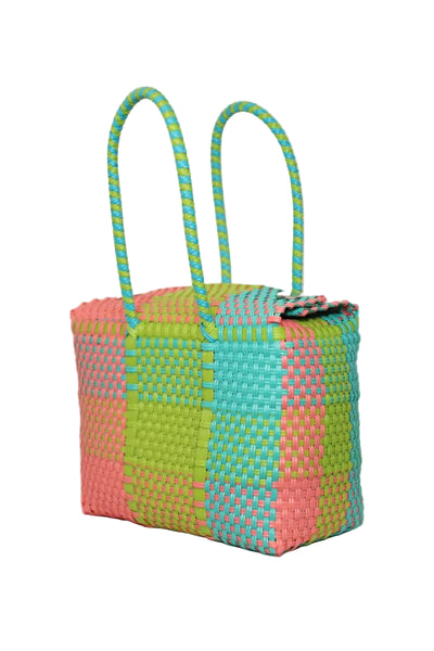 Midsize Handwoven Artisan Tote Bag