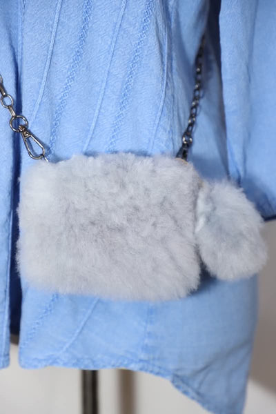 Alpaca Fur Crossbody Bags