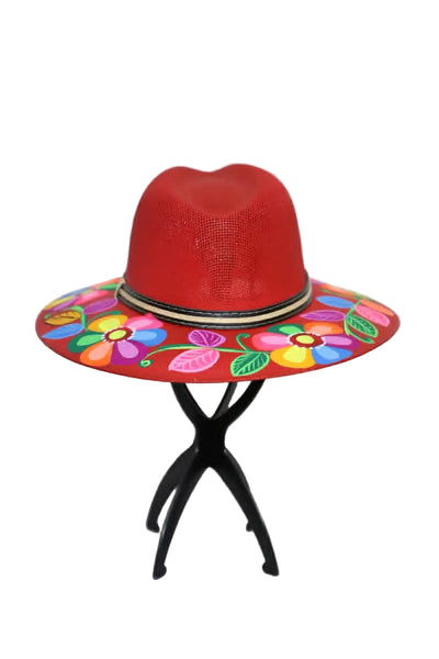 Hand Painted Artisan Hat