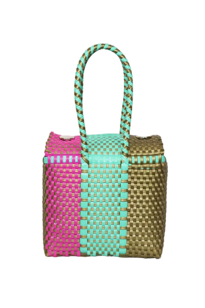 Small Handwoven Artisan Tote Bag