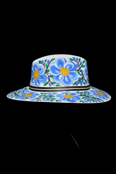 Hand Painted Artisan Hat