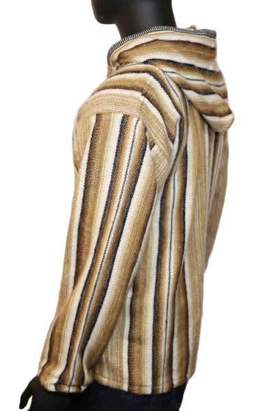 Combed Alpaca Wool Blend Hoodie