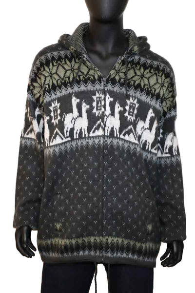 Combed Alpaca Wool Blend Hoodie