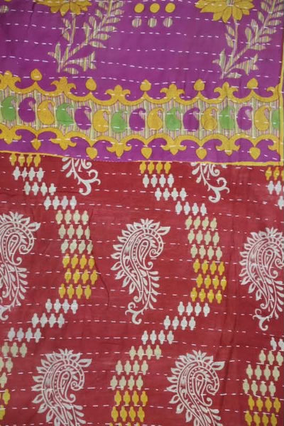 Reversable Khanta Quilt Throw