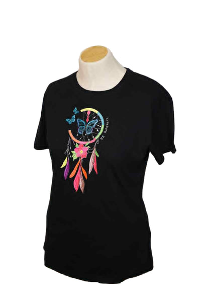 Embroidered Geographic T-Shirt