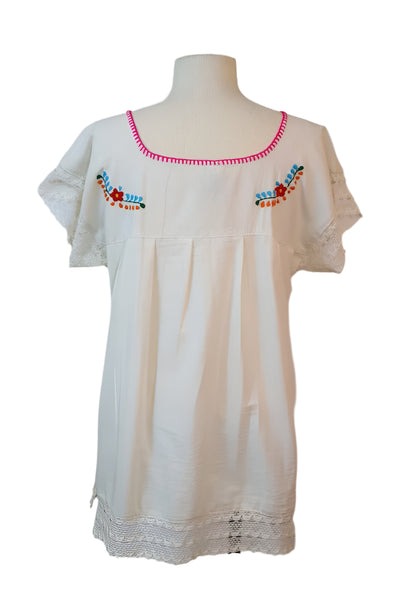 Hand-Embroidered Blouse