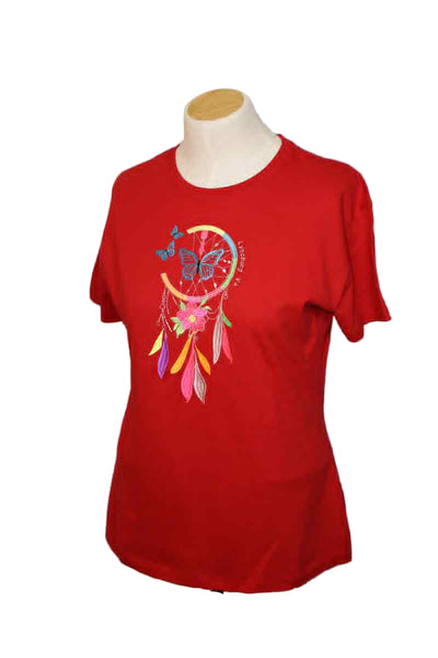 Embroidered Geographic T-Shirt