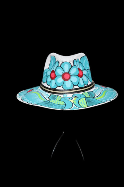 Hand Painted Artisan Hat