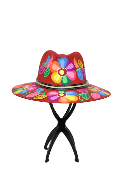Hand Painted Artisan Hat