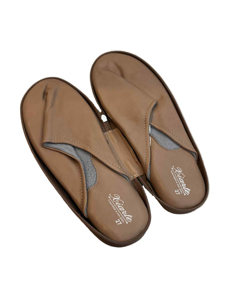 Leather Travel Slippers