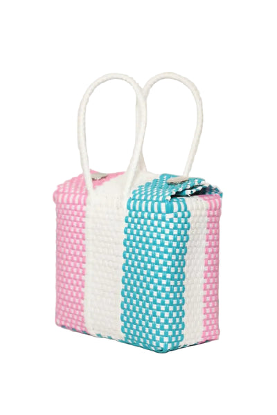 Small Handwoven Artisan Tote Bag