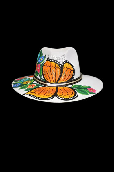 Hand Painted Artisan Hat