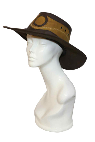 Western Style Leather Hat