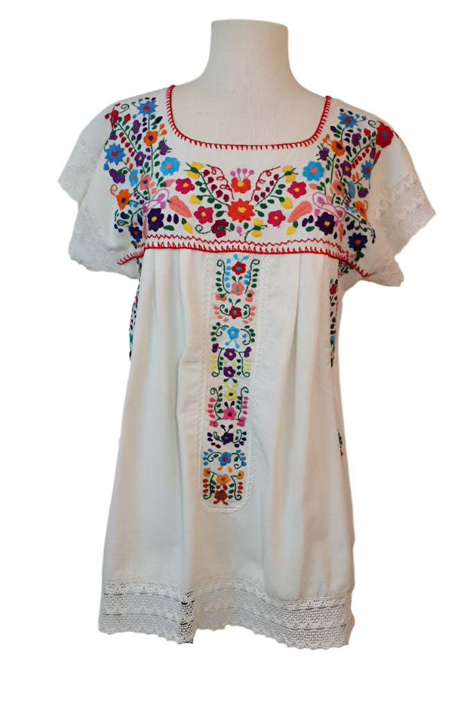 Hand-Embroidered Blouse