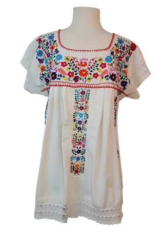 Hand-Embroidered Blouse