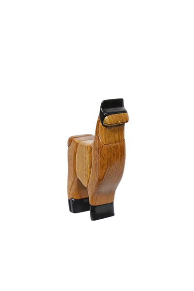 Small Llama Puzzle Sculpture
