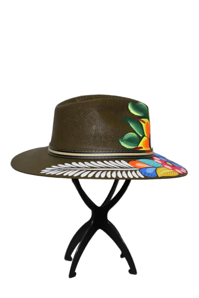 Hand Painted Artisan Hat