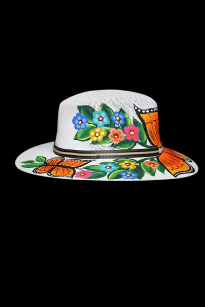 Hand Painted Artisan Hat