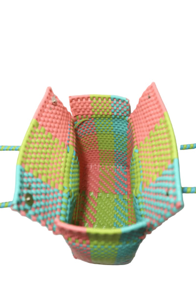 Midsize Handwoven Artisan Tote Bag