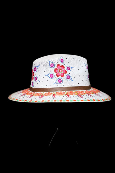 Hand Painted Artisan Hat