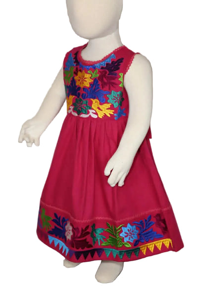 Children's Embroidered Dress 9-12 Mths