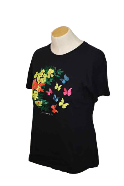 Embroidered Geographic T-Shirt