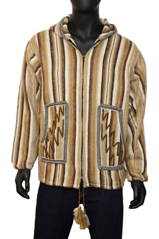 Combed Alpaca Wool Blend Hoodie