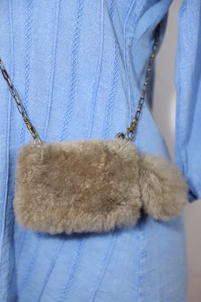 Alpaca Fur Crossbody Bags