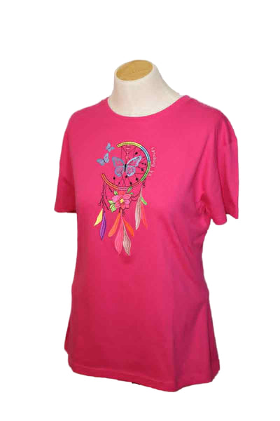 Embroidered Geographic T-Shirt