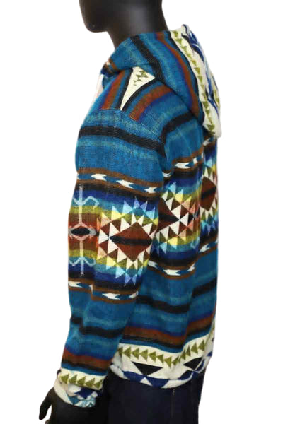 Combed Alpaca Wool Blend Hoodie