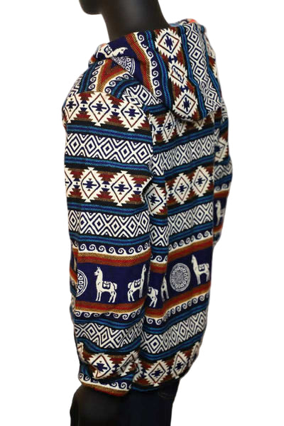 Wool Blend Hoodie Jacket