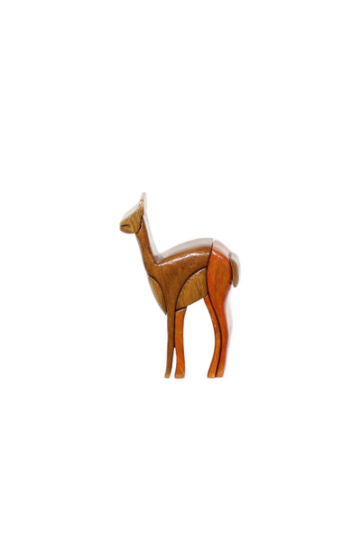 Llama Puzzle Sculpture